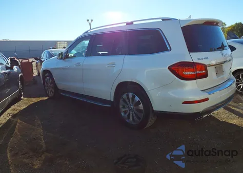 2017 Mercedes-Benz Gls 450 4Matic z USA, uszkodzony, nr VIN 4JGDF6EEXHA931968